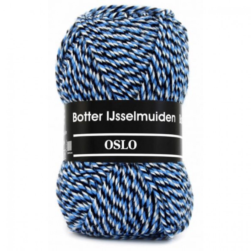 Oslo 82 blauw-beige