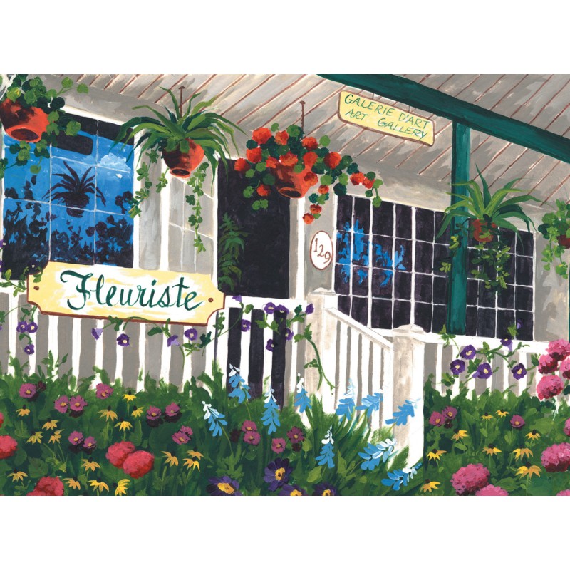 A3 Painting by numbers FLOWER SHOPPE