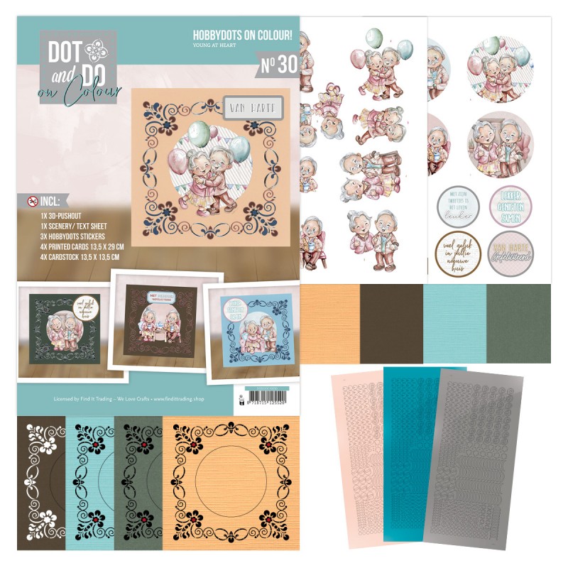 Dot and Do on Colour 30 - Yvonne Creations - Young at Heart