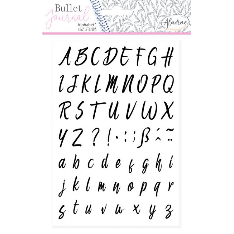 Nr. 1 Alphabet Stamp Bullet Journal