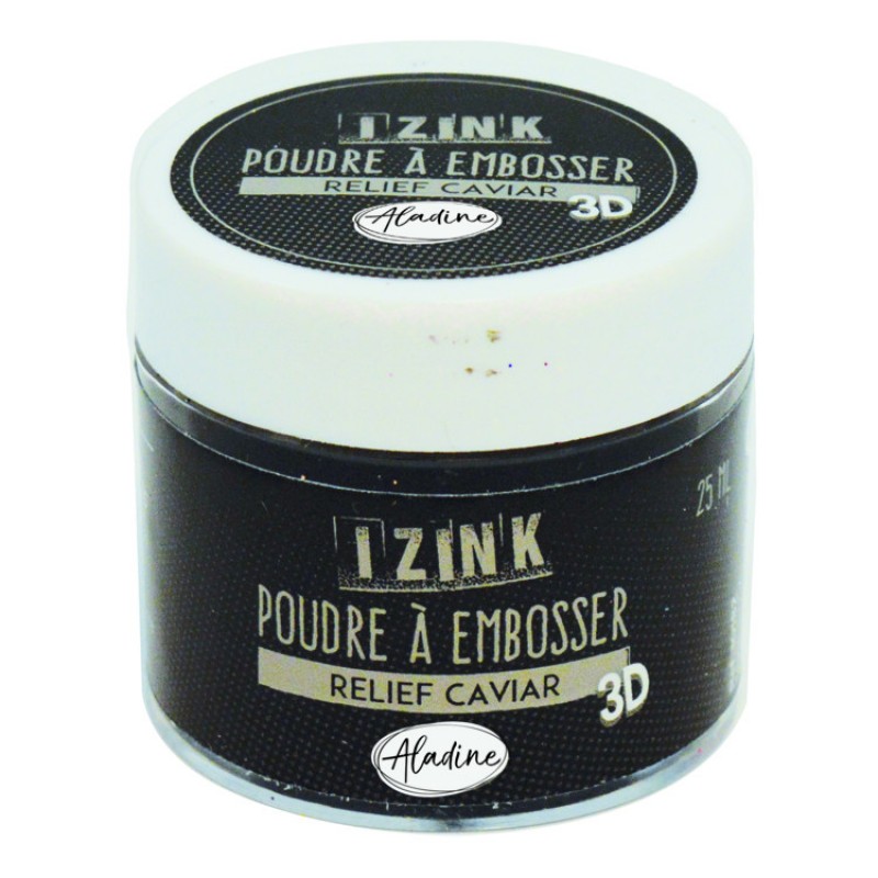 Izink Embossing Powder Caviar - 25 ml