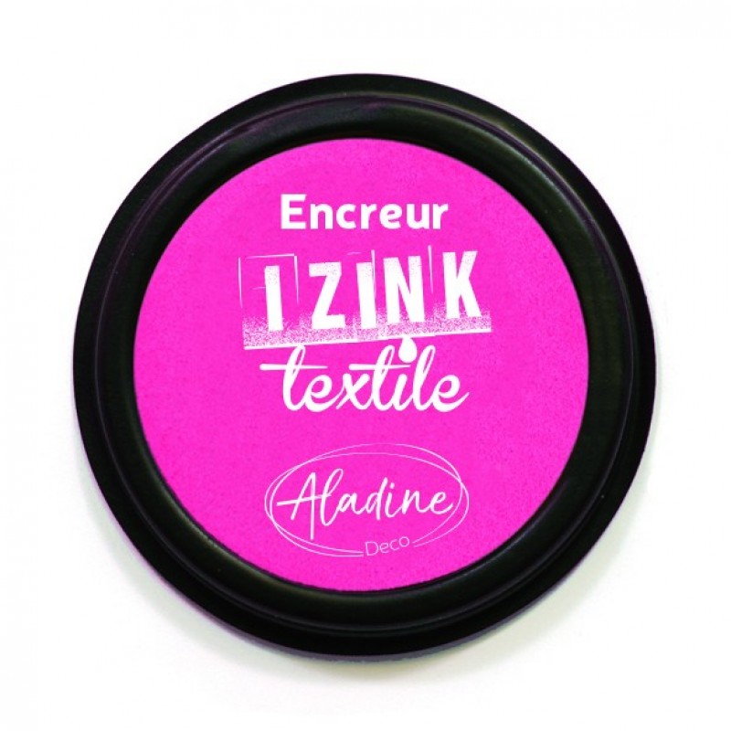 Encreur Izink Textile Framboise Dahlia