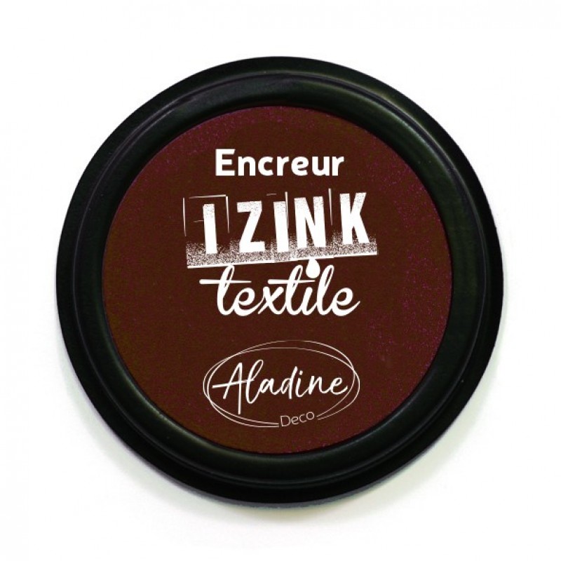 ENCREUR IZINK TEXTILE MARRON WOOD