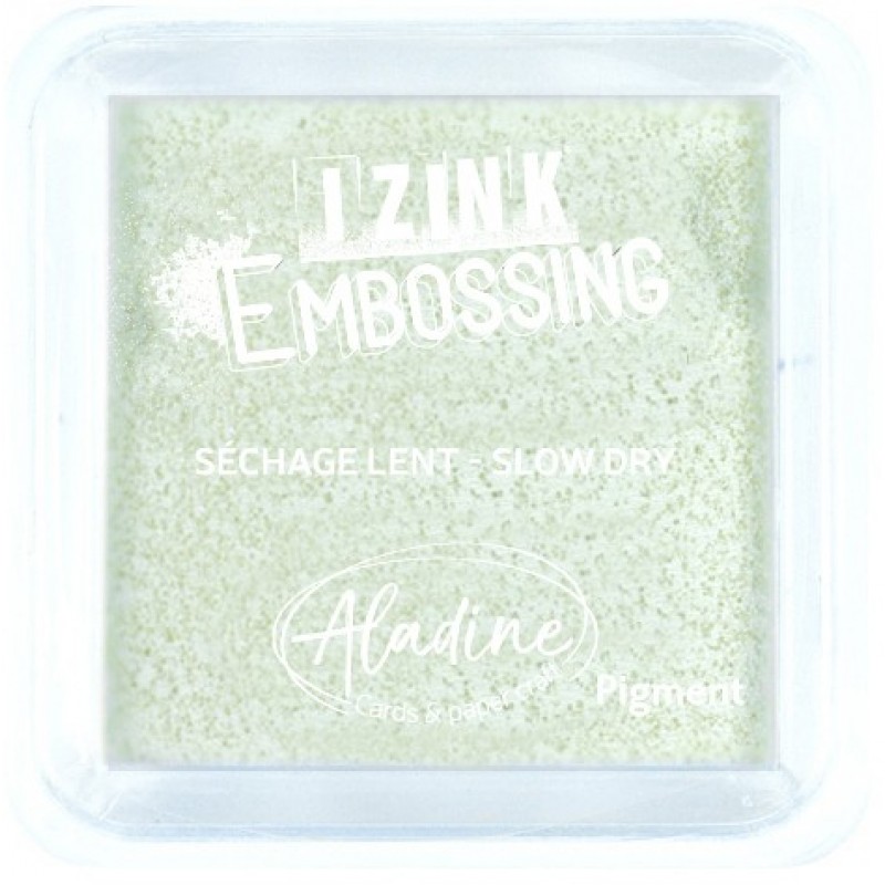 Inkpad Izink Pigment White - M