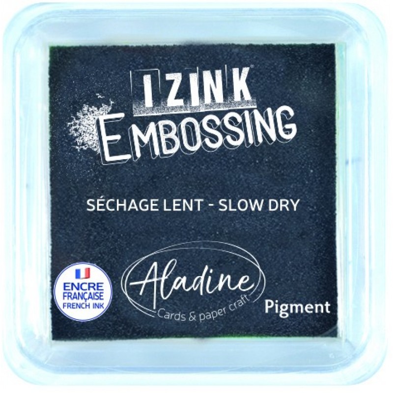 Inkpad Izink Pigment Black - M