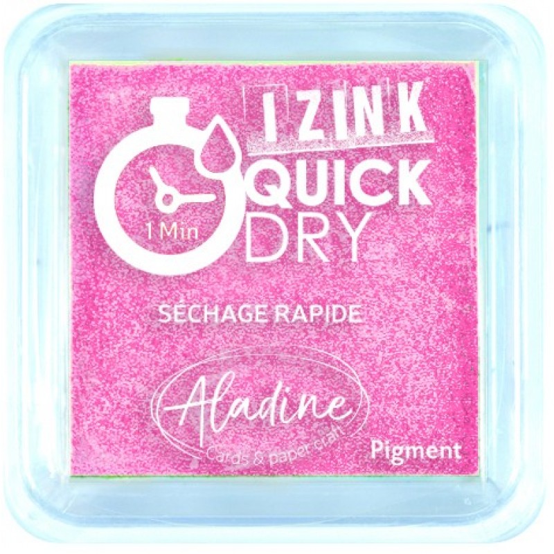 Izink Quick Dry M Inkpad - Powder Pink