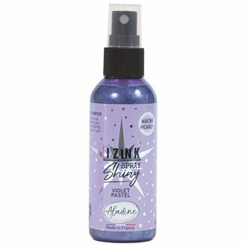 IZINK SPRAY SHINY - PASTEL PURPLE