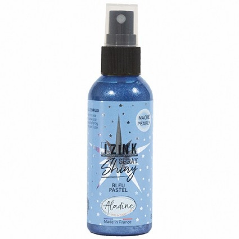 IZINK SPRAY SHINY - PASTEL BLUE