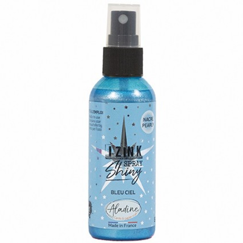 SKY BLUE Shiny Spray Izink