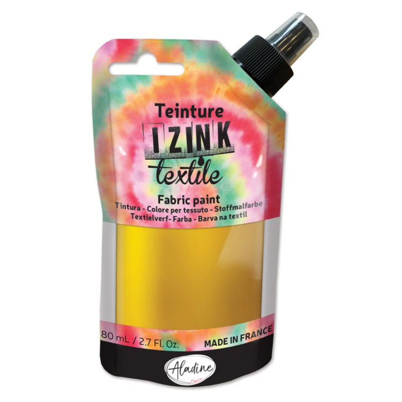 Izink Textile Dye Gold 80 ml