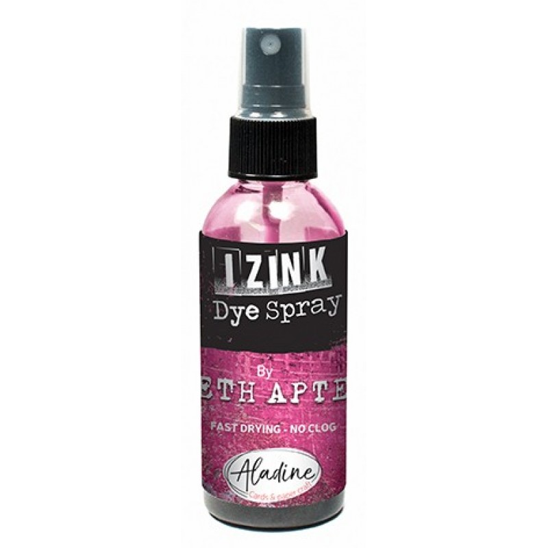 IZINK DYE SPRAY SETH APTER ROSE CERISE - WILD ROSE 80 ML - 2.7 Fl. Oz.