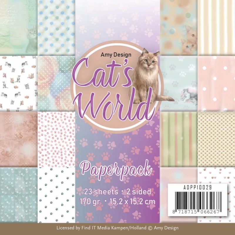 Paperpack - Cat's World de Amy Design