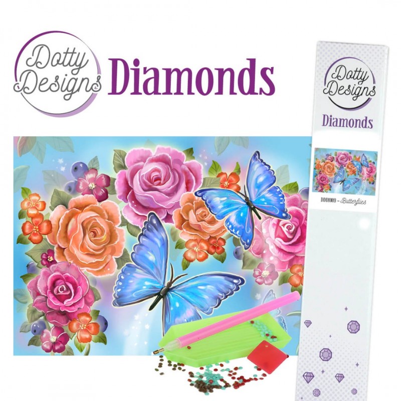 Dotty Designs Diamonds - Butterfly