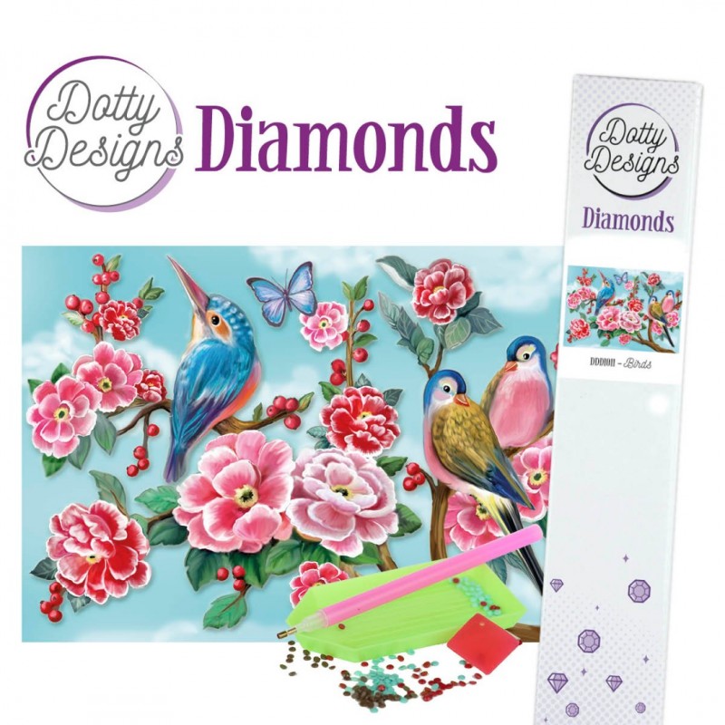 Dotty Designs Diamonds - Birds