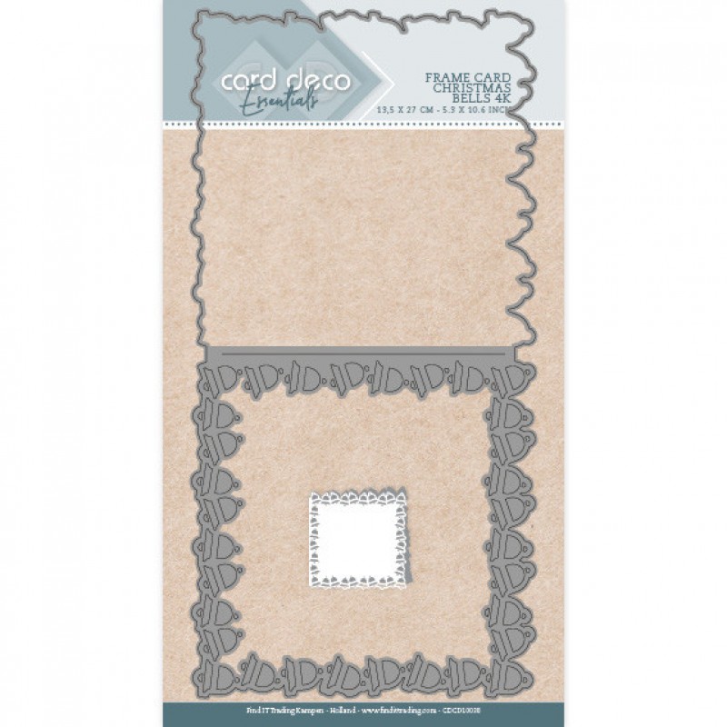 Card Deco Essentials - Cutting Dies - Christmas Bells 4K