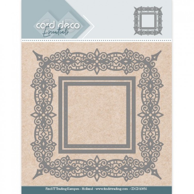 Card Deco Essentials - Aperture Dies Holly Square