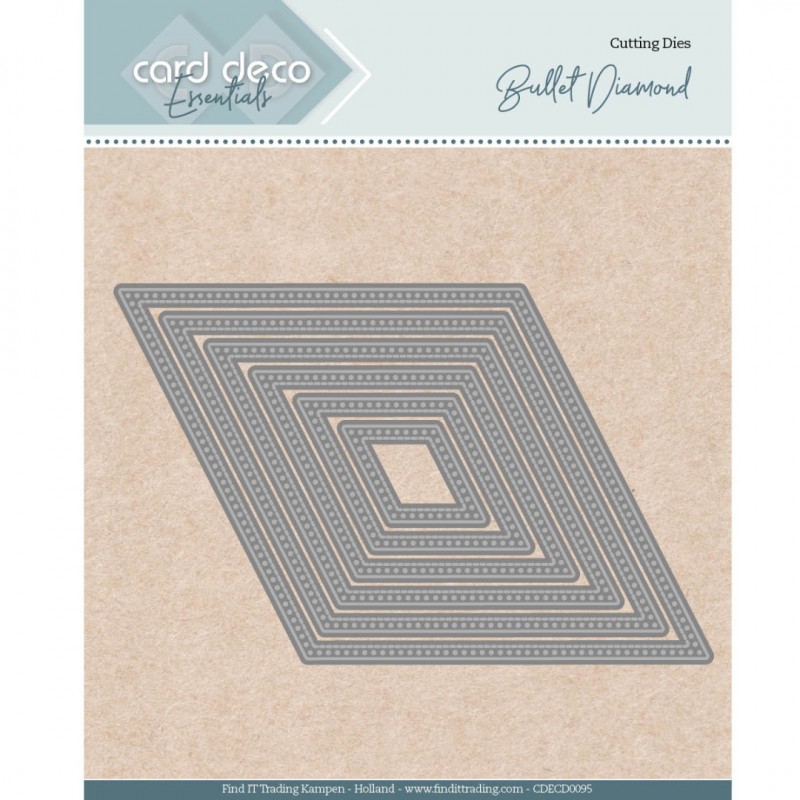 Bullet Diamond - Nesting Cutting Dies Card Deco Essentials