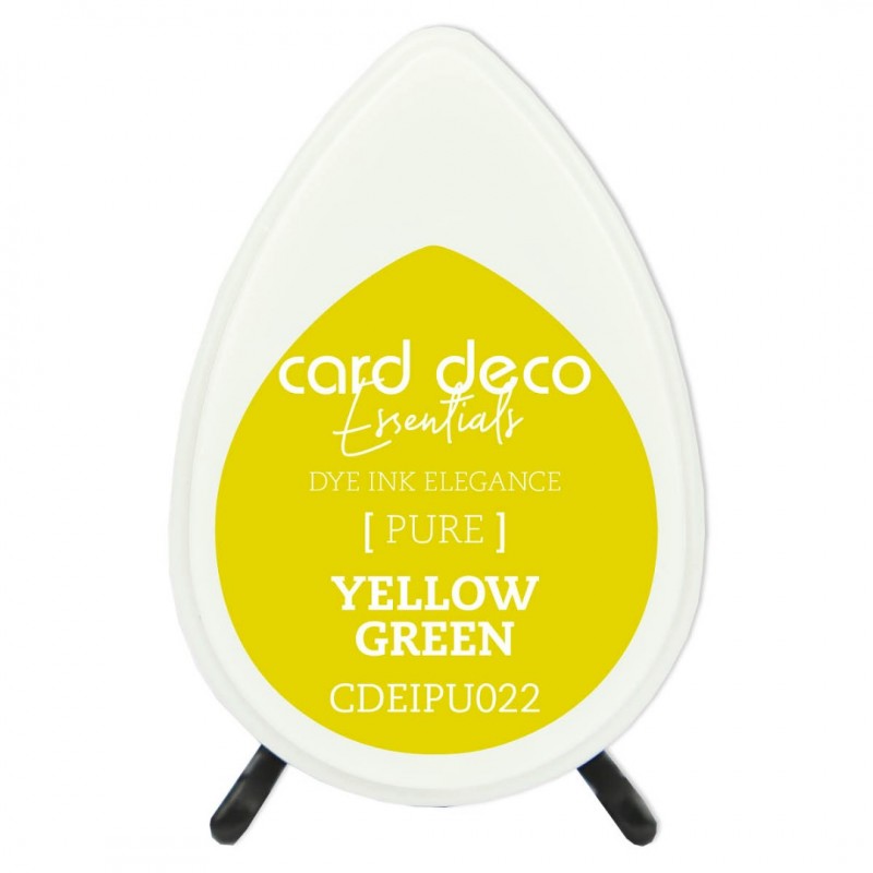 Card Deco Essentials Pure Dye Ink Yellow Green