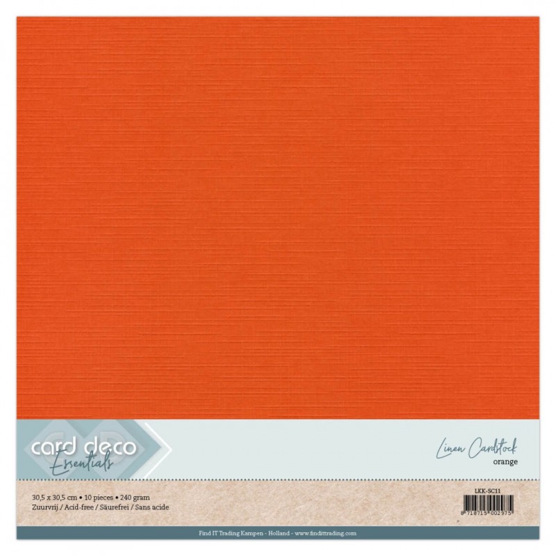 Scrap Oranje Linnenkarton