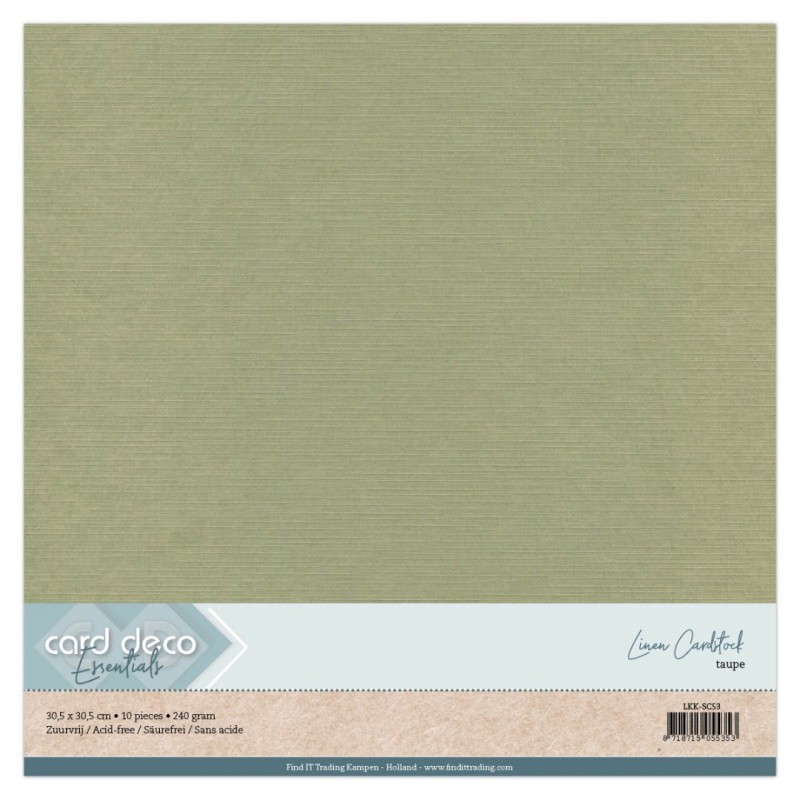 Scrap Taupe Linnenkarton