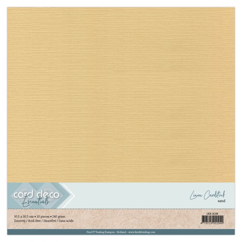 Scrap Zand Linnenkarton 