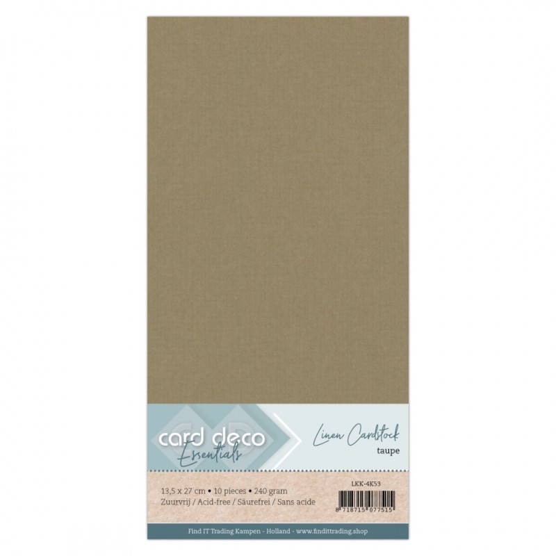 Linen Cardstock - 4K - Taupe Linen Cardstock - 4K - Taupe