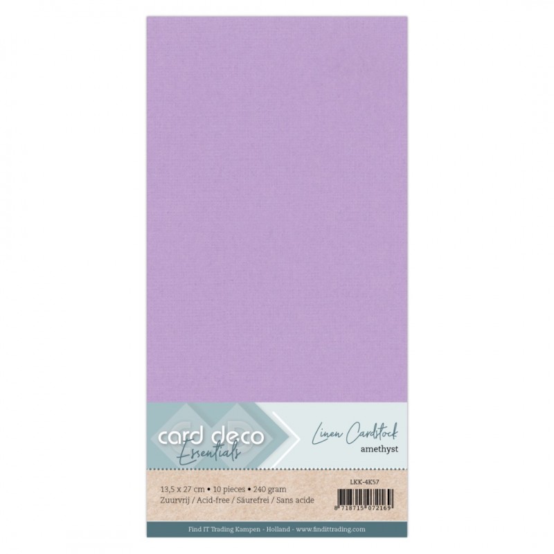 Linen Cardstock - 4K - Amethyst