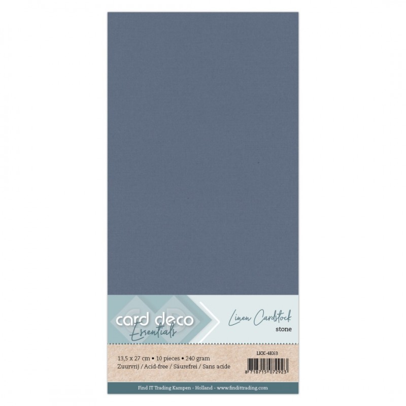 Stone Square Linen Cardstock