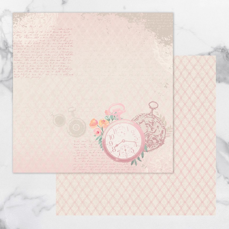 Nr. 5 Double Sided Patterned Papers Secret Love