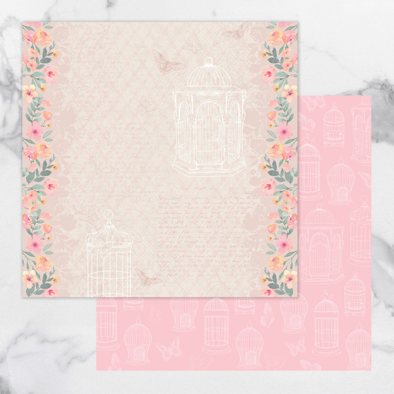 Nr. 6 Double Sided Patterned Papers Secret Love