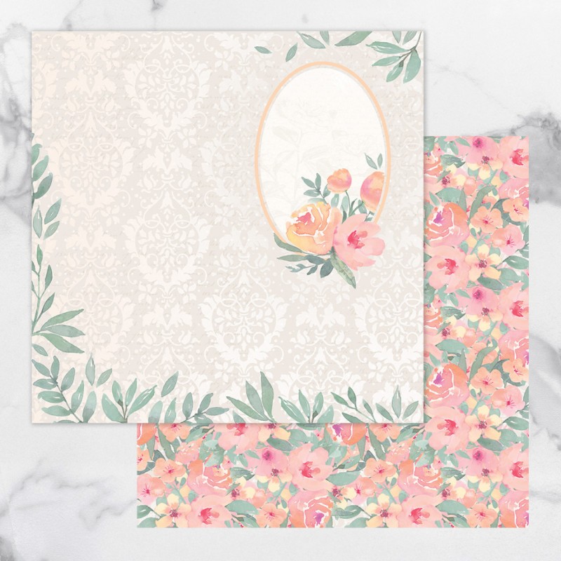 Nr. 7 Double Sided Patterned Papers Secret Love