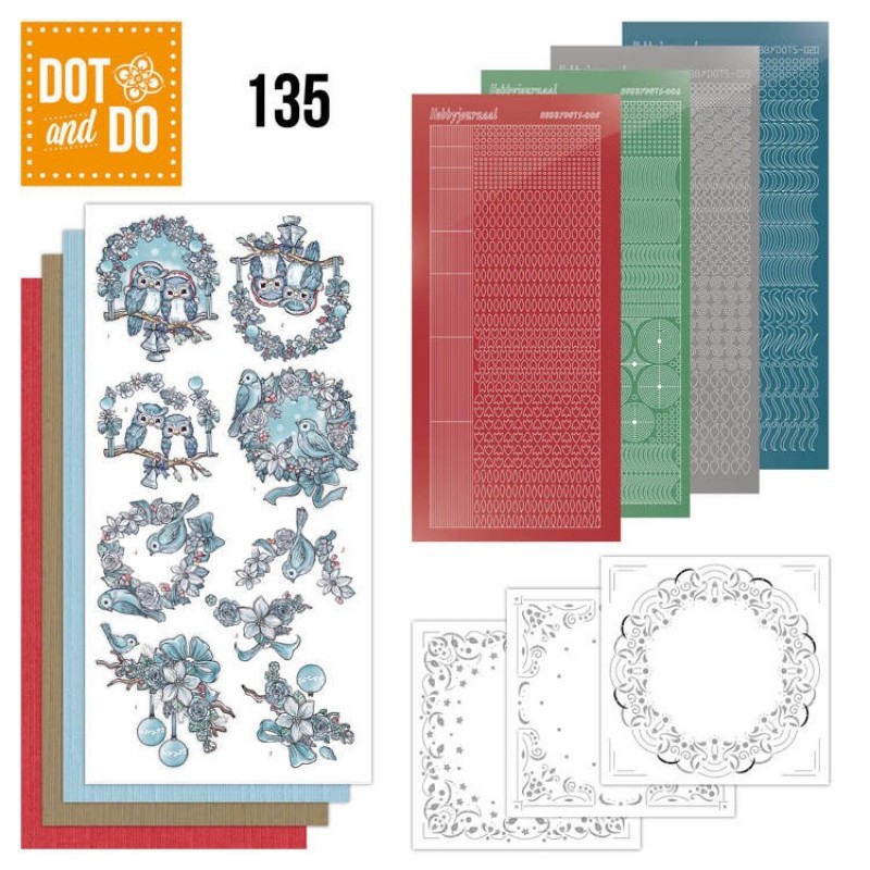 Nr. 135 Kerstdromen - Yvonne Creations voor Dot and Do 