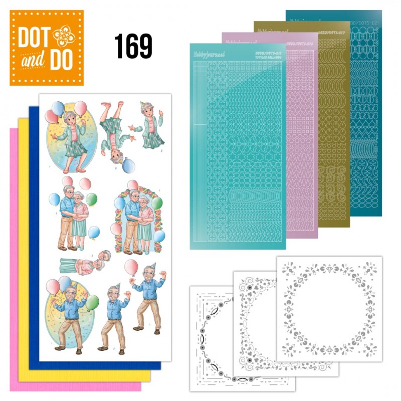 Nr. 169 Samen feesten Active Life door Yvonne Creations voor Dot and Do