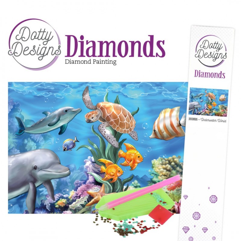 Underwater World by Amy Design for Dotty Designs Diamonds