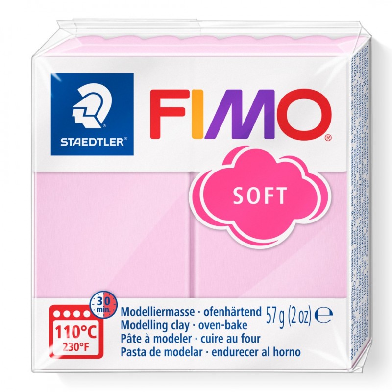 Mod. clay Fimo effect rosé