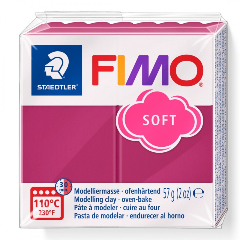 Mod. clay Fimo soft frozen berry