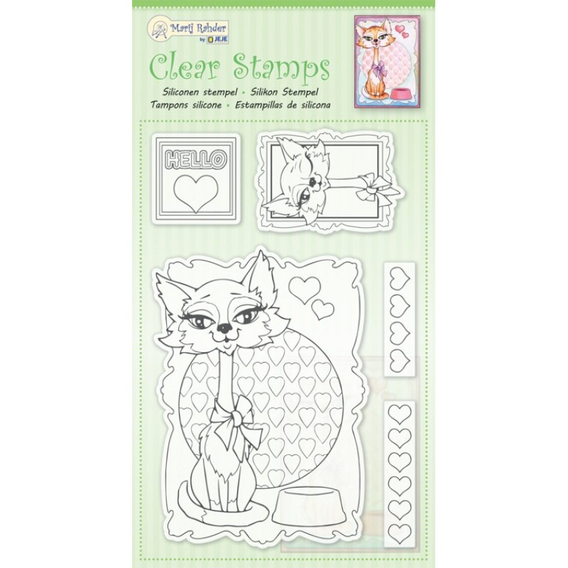 MRJ Clear stamps Cat