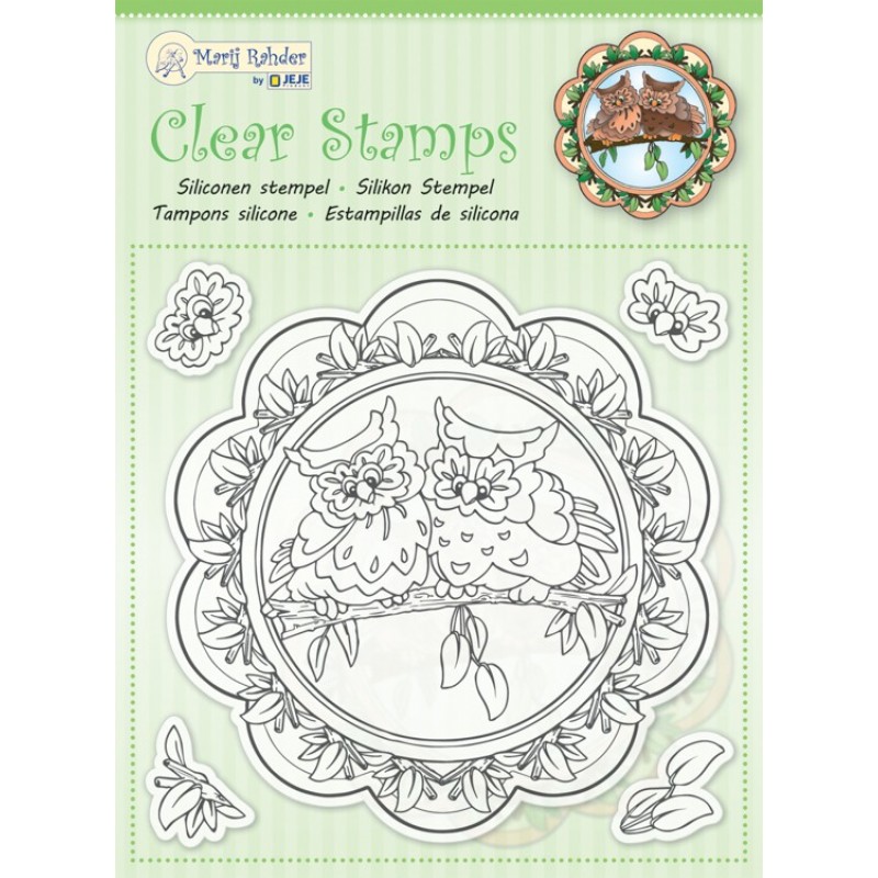 MRJ Clear Stamp Owls