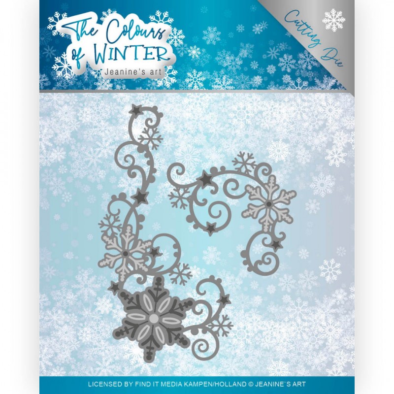 Winter Swirl The Colours of Winter Cutting Dies by Jeanine's Art