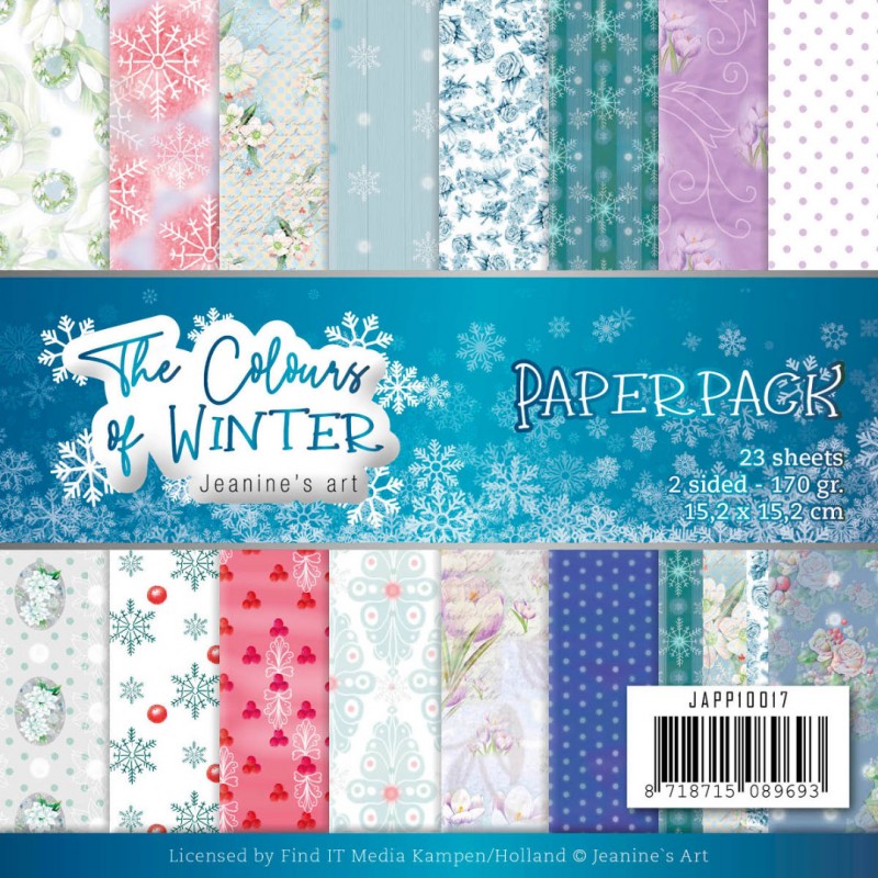 Paperpack The Colours of Winter by Jeanine's Art Paperpack The Colours of Winter by Jeanine's Art