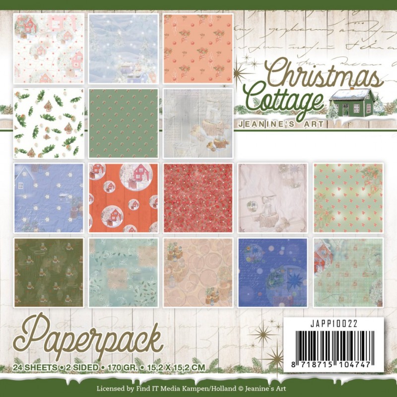 Paperpack - Jeanine's Art - Christmas Cottage