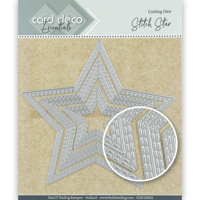 Card Deco Essentials Cutting Dies Stitch Star