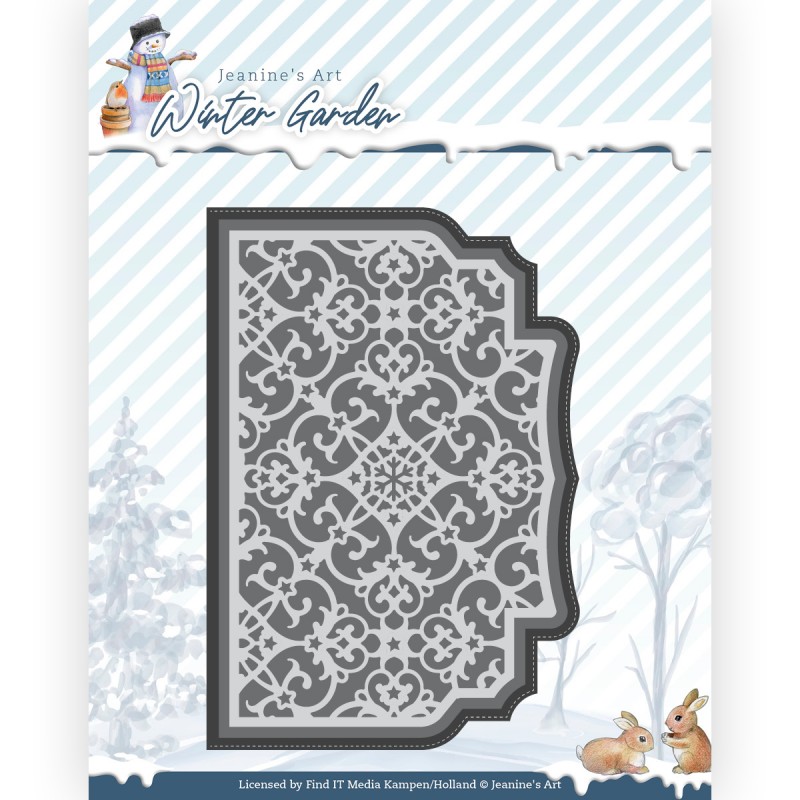 Dies - Jeanine's Art - Winter Garden - Snowflake Border