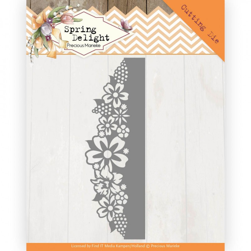 Spring Border Spring Delight Cutting Die by Precious Marieke