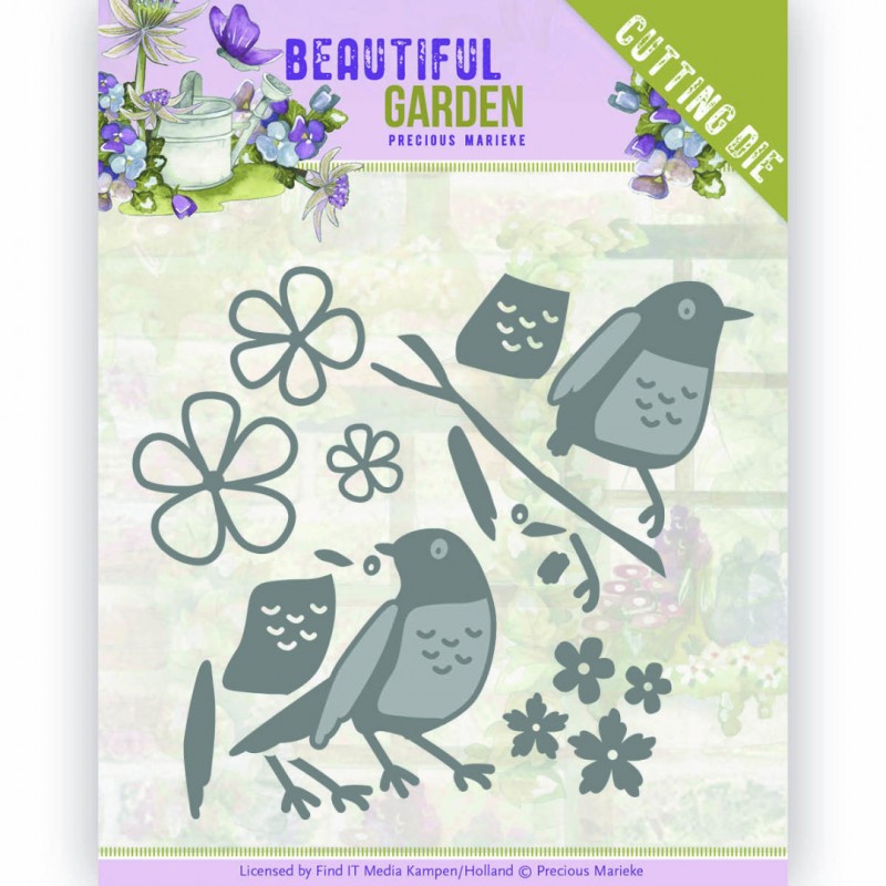 Birds - Beautiful Garden Cutting Die by Precious Marieke