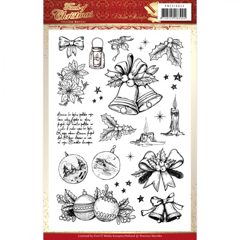 Clear Stamps - Precious Marieke - Touch of Christmas