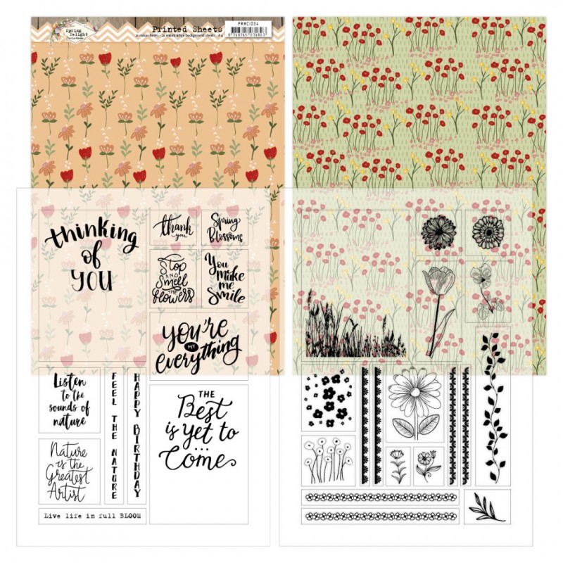 Mica Sheets Spring Delight by Precious Marieke