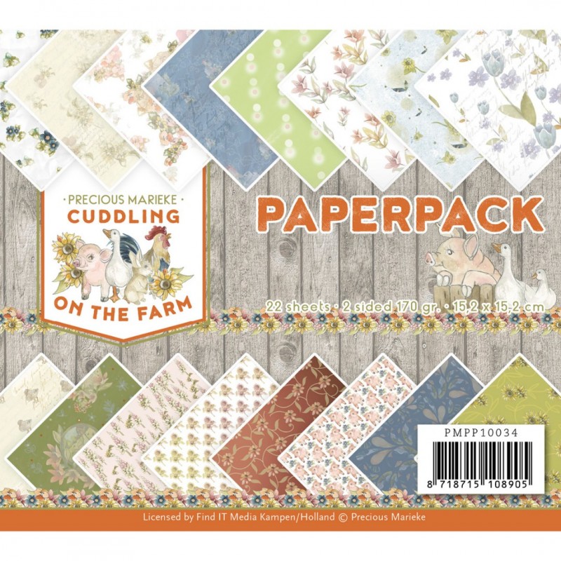 Paperpack - Precious Marieke - Cuddling on the Farm