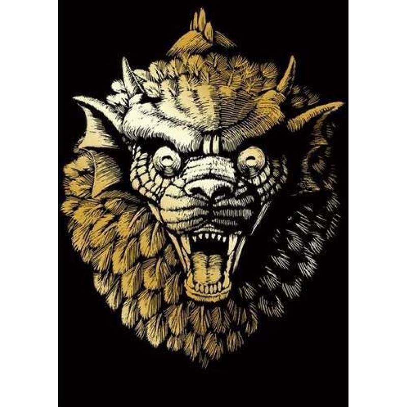 GARGOYLE Mini Gold Engraving