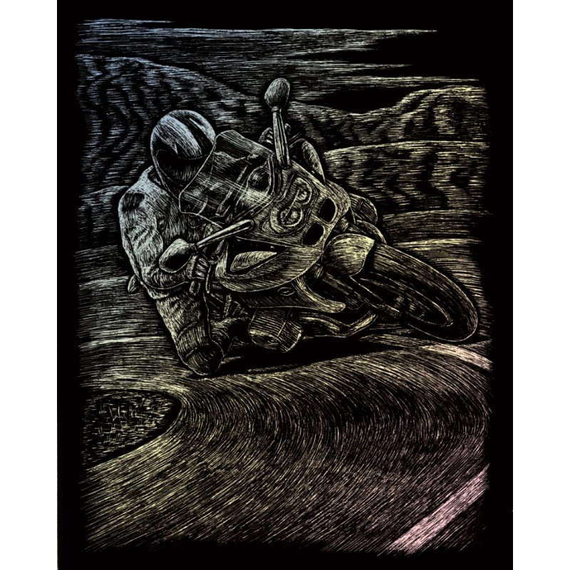 MOTORCYCLE HOLOGRAPHIC ENGRAVING 